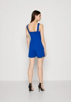 Wal G Cleo V Neck Playlist - Jumpsuit - Electric Blue -Wal G a5601e3d1da14e2bbc4755e549a0f151 scaled