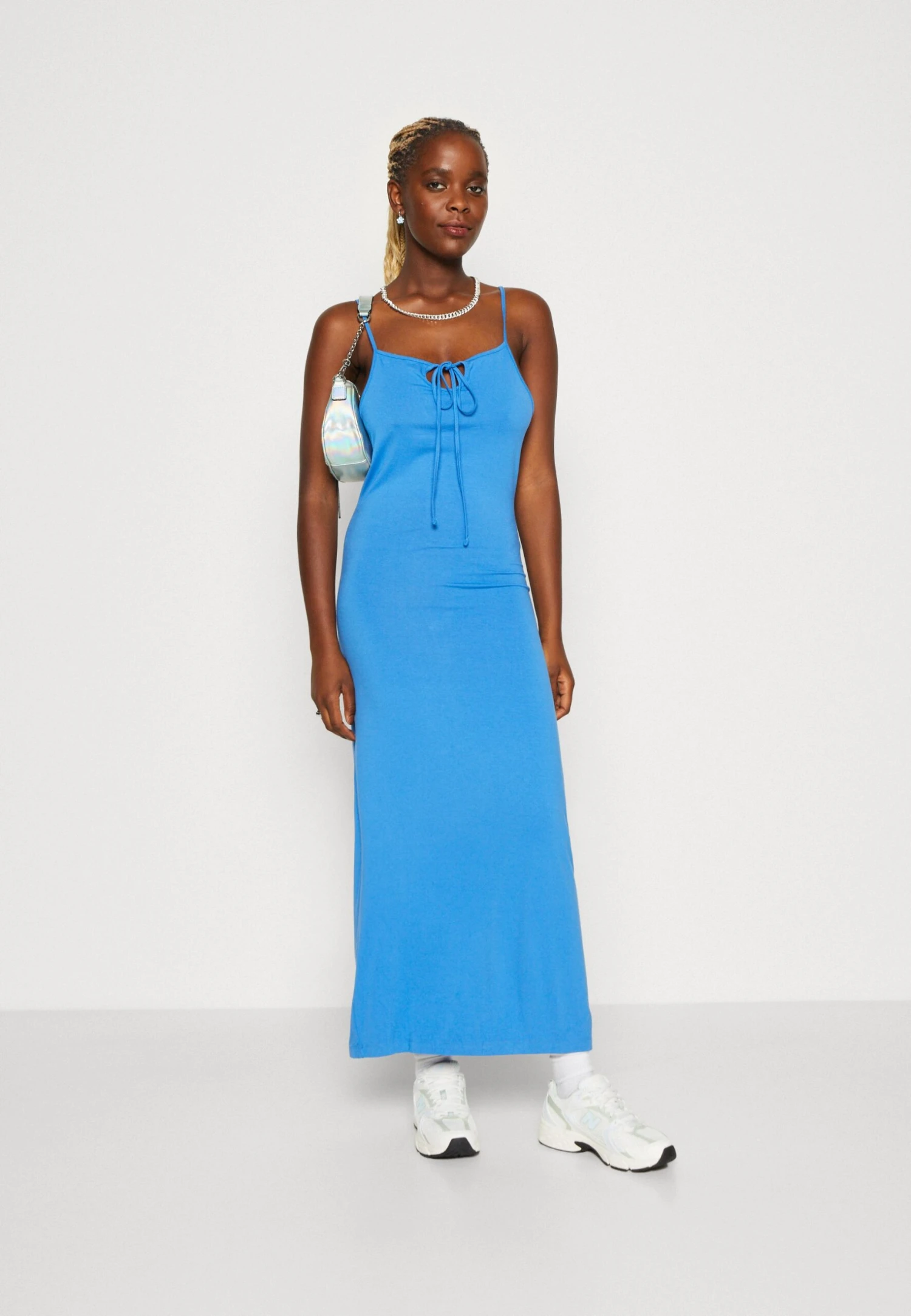 Wal G Summer Essentials Benny Tie - Jerseyjurk - Campanula 2 Wal G Summer Essentials Benny Tie - Jerseyjurk - Campanula - Afbeelding 2