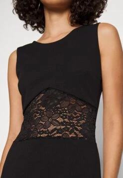 Wal G Lace Maxi Dress - Galajurk - Black -Wal G aa123bcd49b4475cbc7c0e58a62d0f7c scaled