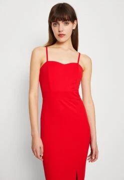 Wal G Jeane Strappy Maxi - Jerseyjurk - Red -Wal G aa2dc72f03e547268b7cd8baa9edbdea scaled