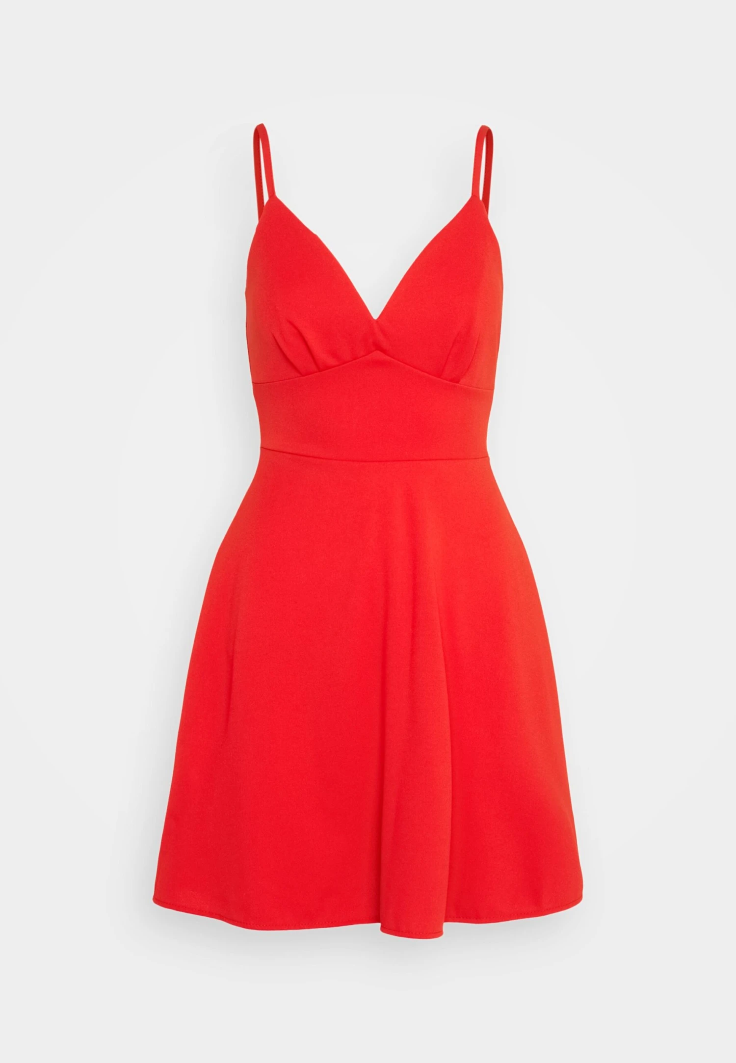 Wal G Jina Skater Dress - Jerseyjurk - Red 5 Wal G Jina Skater Dress - Jerseyjurk - Red - Afbeelding 5