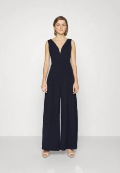 Wal G Jackie Wide Leg - Jumpsuit - Navy Blue
