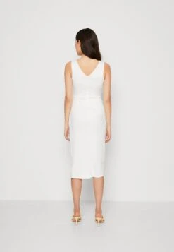 Wal G Ally Knot Midi - Cocktailjurk - White -Wal G b1fae26207194109bd45d286483ba7b8 scaled