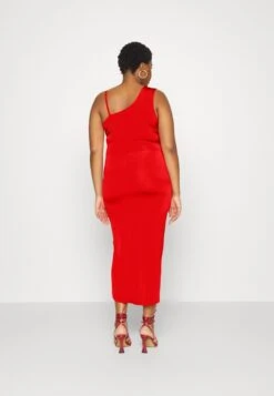 Winny Asymmetric Midi - Jerseyjurk - Red -Wal G b254e66ce0fa4514aeb272c3e7cdd691 scaled
