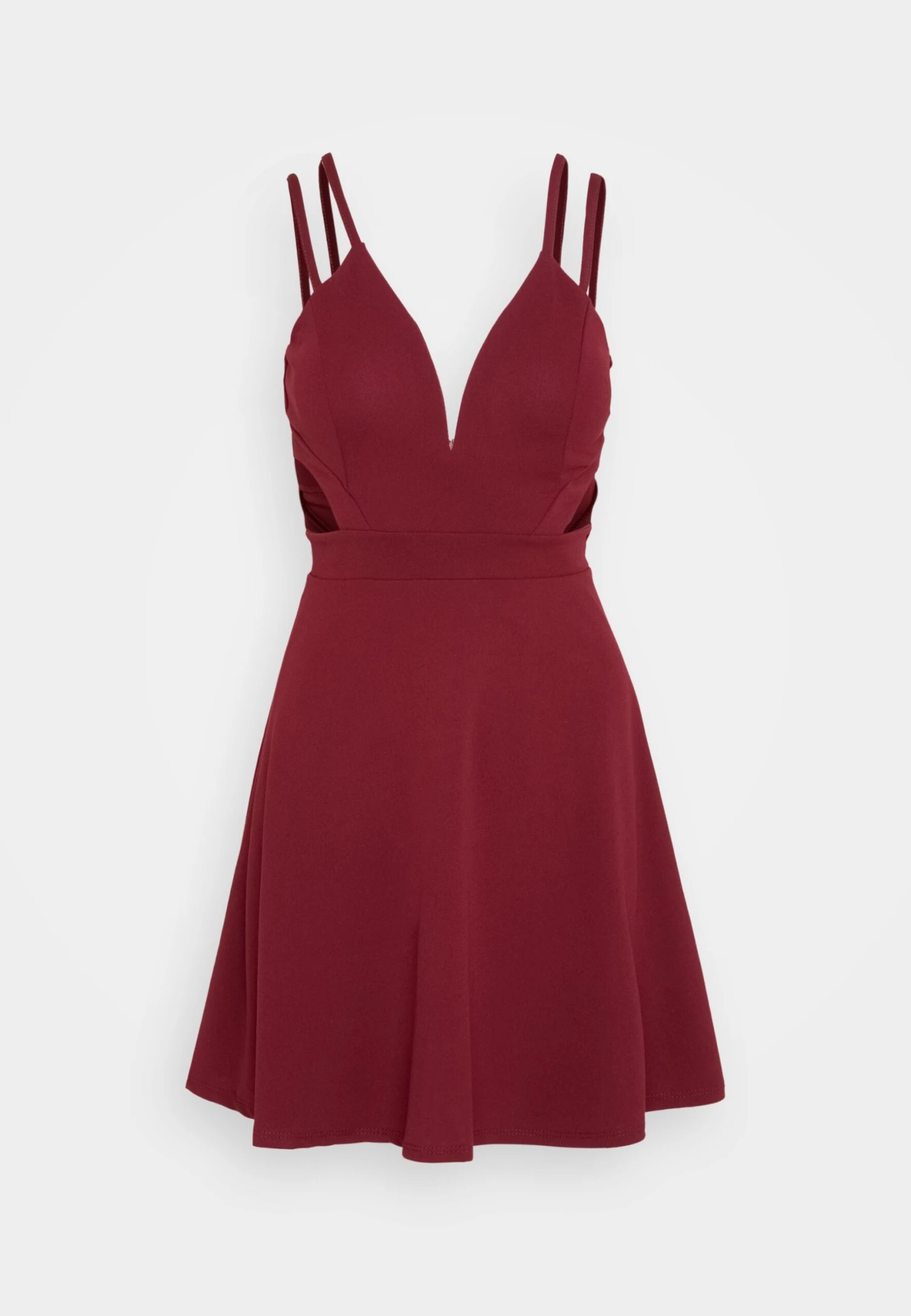 Wal G Milly Strap Skater - Jerseyjurk - Wine 5 Wal G Milly Strap Skater - Jerseyjurk - Wine - Afbeelding 5