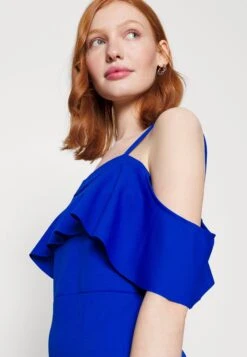 Wal G Belville Strappy Midi Dress - Cocktailjurk - Electric Blue -Wal G b57c231eebed427ba7e2d6b6d74c60db scaled