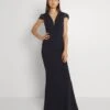 Wal G Sammy Maxi Dress - Jerseyjurk - Navy Blue
