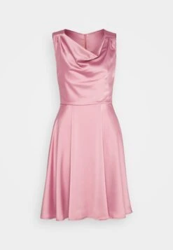 Wal G Logan Cowl Neck Midi - Cocktailjurk - Mauve Pink -Wal G ba691b49086e41c7a28f35c92e76412e scaled