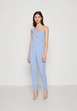 Wal G Halli Ruffe - Jumpsuit - Powder Blue