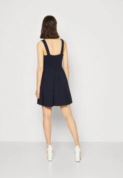 Wal G Jaqueline Skater Dress - Jerseyjurk - Navy Blue -Wal G c09b062d61fc44bea5a44a03444e5c25 scaled