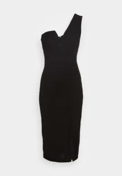 Wal G Gigi One Shoulder Midi Dress - Cocktailjurk - Black -Wal G c0de0359388647a9a673af4f7fd6b277 scaled