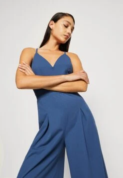 Wal G Aiden Cross Back - Jumpsuit - Denim Blue -Wal G c40dd4f82e6d4dcda8dad7ce6d0e749d scaled