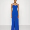 Havana Sweetheart Neck Jumpsuit - Jumpsuit - Electric Blue