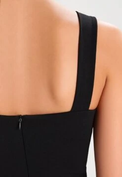 Wal G V Neck Midi - Jerseyjurk - Black -Wal G c65c493c52a7437f9d2e659ca84115d5