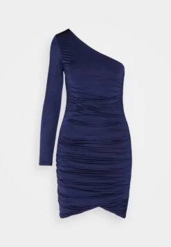 Wal G Evie Asymmetric Mini - Jerseyjurk - Navy Blue -Wal G c7c431cf77ab4b44b51db5dc00bf93a0 scaled