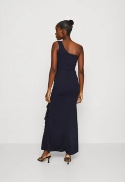 Wal G Soya One Shoulder Maxi Dress - Jerseyjurk - Navy Blue 8 Wal G Soya One Shoulder Maxi Dress - Jerseyjurk - Navy Blue -Wal G c9b3eadbbd644168a54982fc85fd6561 scaled
