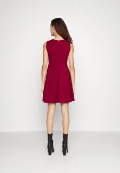 Wal G Accessorie Neck Skater Dress - Cocktailjurk - Wine -Wal G cdc59b55210d407b8a2bcbff9ade809c scaled