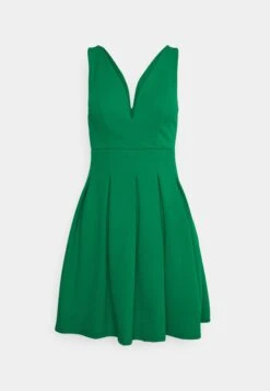 Wal G Pleated Fit And Flare - Cocktailjurk - Leaf Green -Wal G cfed1335999148dca8cb5a35792e819b scaled
