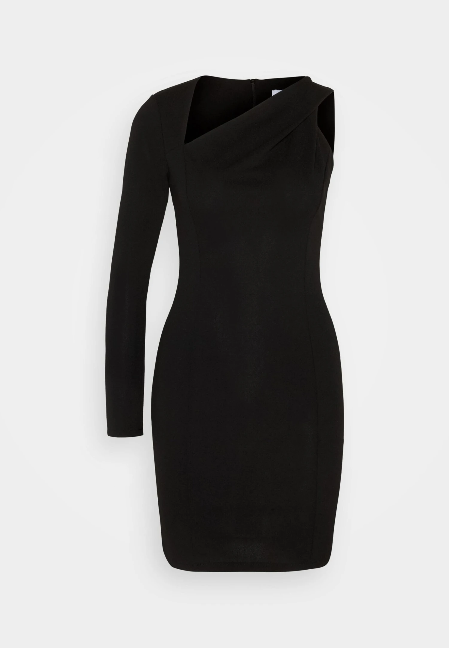 Wal G Mila Asymmetric Mini - Cocktailjurk - Black 5 Wal G Mila Asymmetric Mini - Cocktailjurk - Black - Afbeelding 5