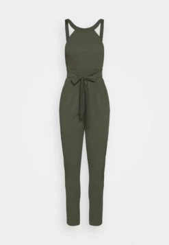 Wal G Jimmy Tie Back - Jumpsuit - Khaki Green -Wal G d45a55e04b9b46228513d19c9e0f3f8c scaled