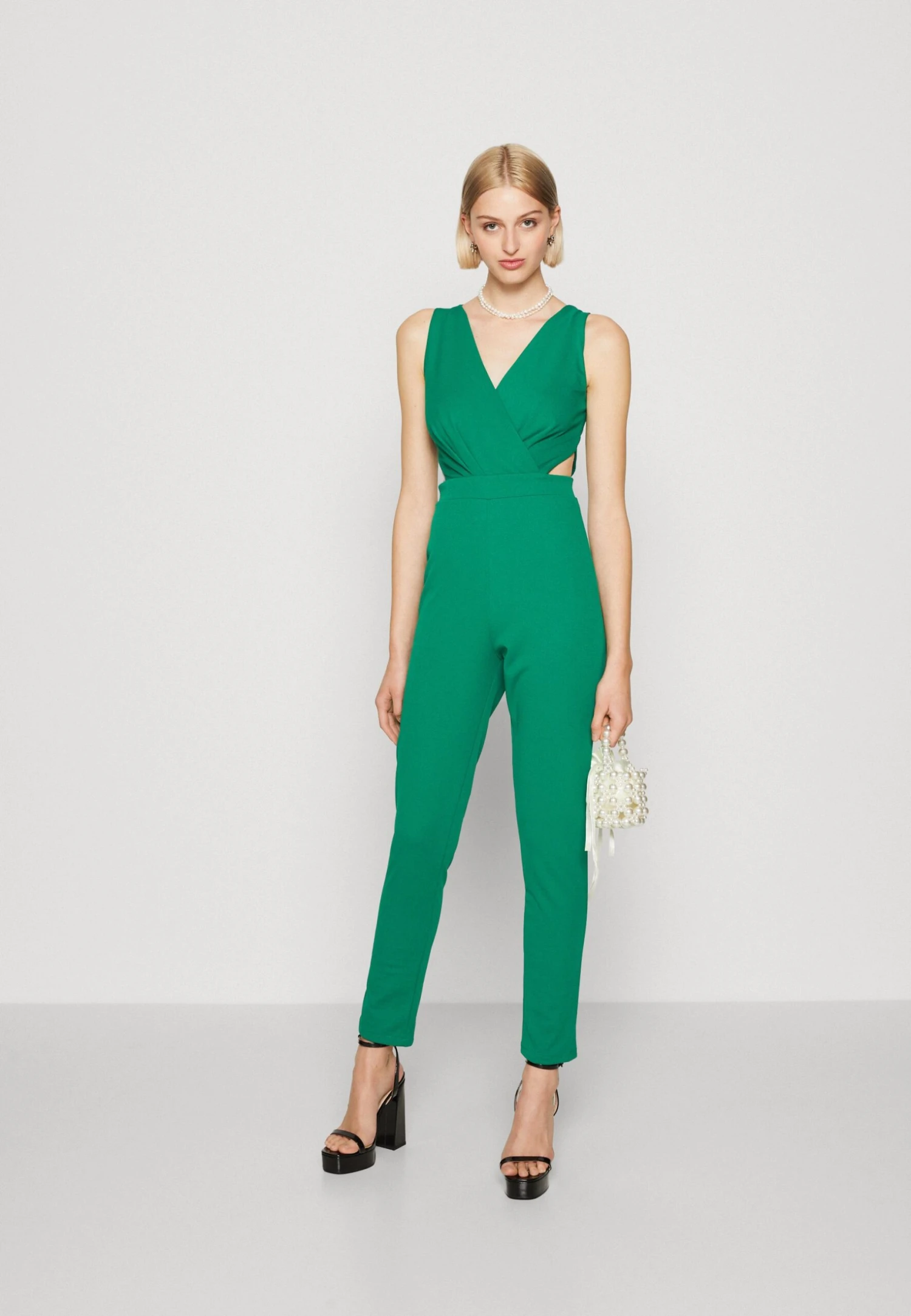 Wal G Marty Cut Out - Jumpsuit - Leaf Green 2 Wal G Marty Cut Out - Jumpsuit - Leaf Green - Afbeelding 2