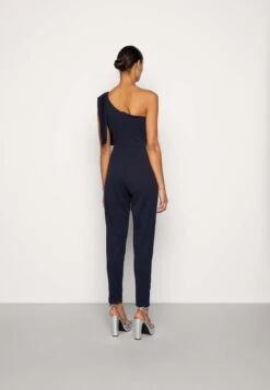 Wal G Jon- Jumpsuit - Navy Blue -Wal G d54e99a725bb4d979b8cb4d0740ce71b scaled