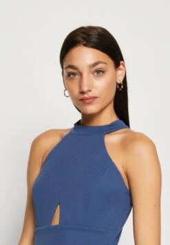 Wal G Hannah Cut Out Maxi - Galajurk - Denim Blue -Wal G d666dcc861af461cb39010dc29cd06ad scaled
