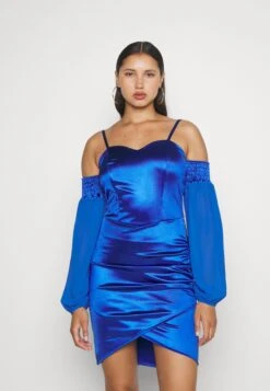 Wal G Dash Sleeve Mini - Cocktailjurk - Electric Blue -Wal G d73b4bfee7de4f86ab3427ff0758757b scaled