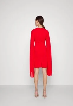 Wal G Holly Sleeve Dress - Cocktailjurk - Red -Wal G dbe1cab8d91e4df6bba08a61ee3513ab scaled