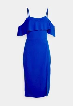 Wal G Belville Strappy Midi Dress - Cocktailjurk - Electric Blue -Wal G e7847bc6d13a40a495316231da1ef7a7 scaled
