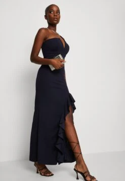 Wal G Soya One Shoulder Maxi Dress - Jerseyjurk - Navy Blue 9 Wal G Soya One Shoulder Maxi Dress - Jerseyjurk - Navy Blue -Wal G e9293973769a45f3ad1309b4403936a1 scaled