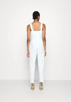 Contrast Plunge - Jumpsuit - White -Wal G e9d4a2b154334f50866715ae6c95a83e scaled