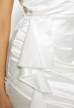 Wal G Tanya Ruffle Mini - Cocktailjurk - White -Wal G ecaeb0e51c8f48bfb6163aea81a676af scaled