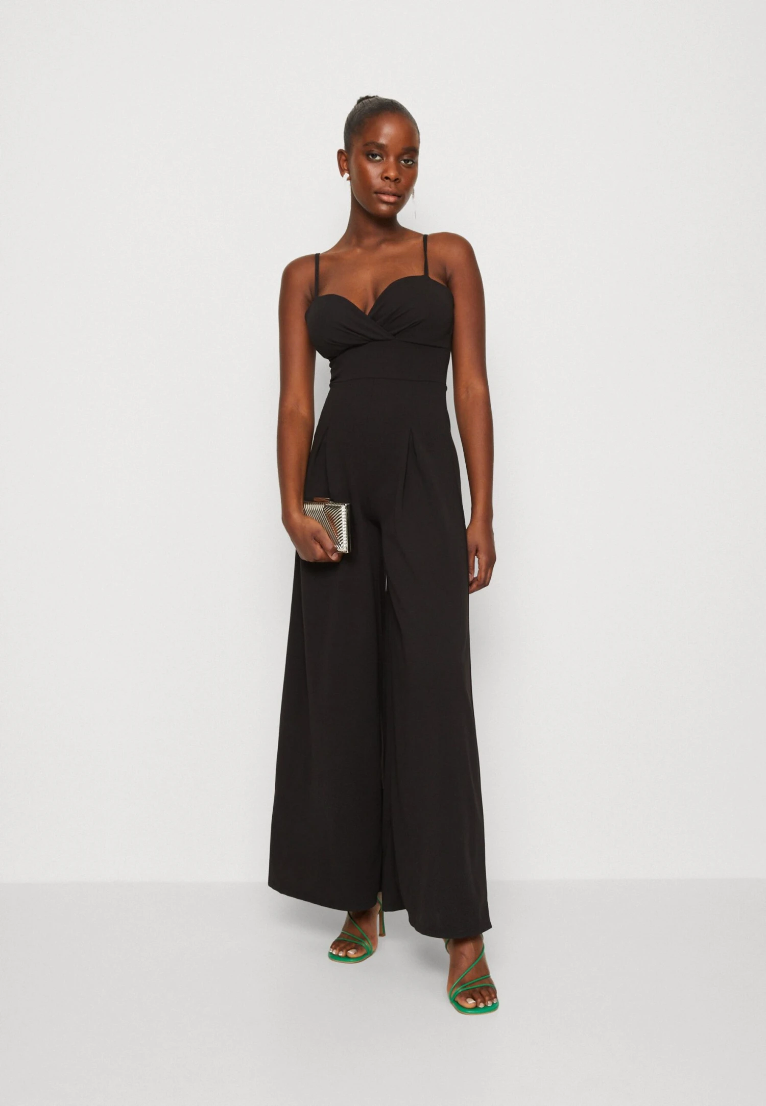 Wal G Thea Wide Leg - Jumpsuit - Black 2 Wal G Thea Wide Leg - Jumpsuit - Black - Afbeelding 2