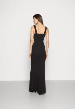 Wal G V Neck Maxi - Galajurk - Black -Wal G ee08ce93860e43a5a81e0fa090781d6a scaled