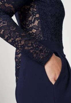 Wal G Blake Long Sleeve - Jumpsuit - Navy Blue -Wal G f434bb275e184237a7eb395daade0df9 scaled