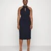 Stace Halter Neck Midi - Cocktailjurk - Navy Blue