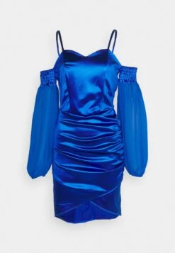 Wal G Dash Sleeve Mini - Cocktailjurk - Electric Blue -Wal G f66f93cb4b784d1fb711968f7730ea6e scaled