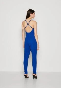 Wal G Marsha Back Strappy - Jumpsuit - Electric Blue -Wal G f6b99e6587b241b7bf968cf53bfaab56 scaled