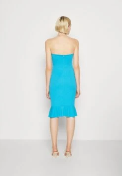 Wal G Chrissy Ruffle Midi - Jerseyjurk - Mediterranean Blue 8 Wal G Chrissy Ruffle Midi - Jerseyjurk - Mediterranean Blue -Wal G f7ead9e923a942acae77e207d12a8c23 scaled