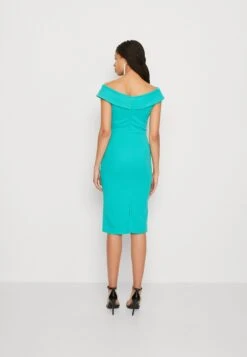 Wal G Zara Midi Dress - Cocktailjurk - Tiffany Blue -Wal G f90cee1d0d7f454489f913b2e3c07a75 scaled