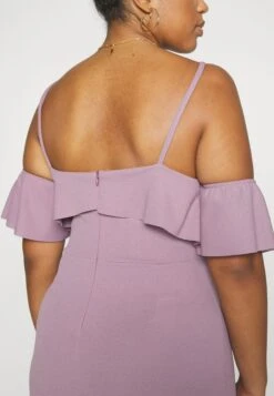 Andy Ruffle Midi - Jerseyjurk - Mauve Pink -Wal G fe905bc6525b4c889f6075756223aef6 scaled
