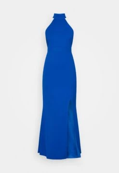 Wal G Halter Neck Maxi Dress - Galajurk - Electric Blue 10 Wal G Halter Neck Maxi Dress - Galajurk - Electric Blue -Wal G ffbb3a1cd9e749138d96f396fdbe4894 scaled